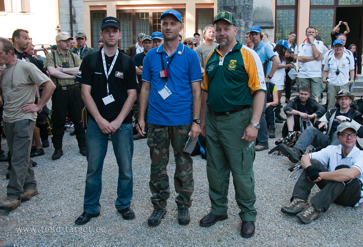 Erik Lévy  HU Gianni Fabianelli IT Petrus Johannes Breedt ZA